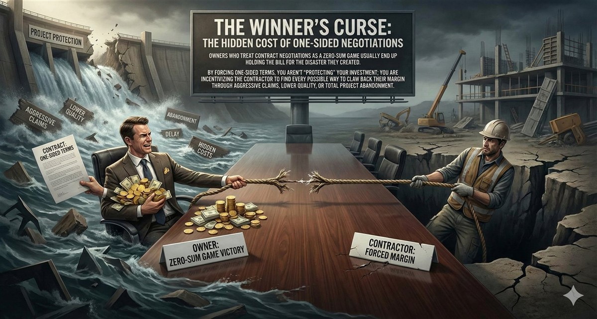 The Hidden Cost of One-Sided Negotiations